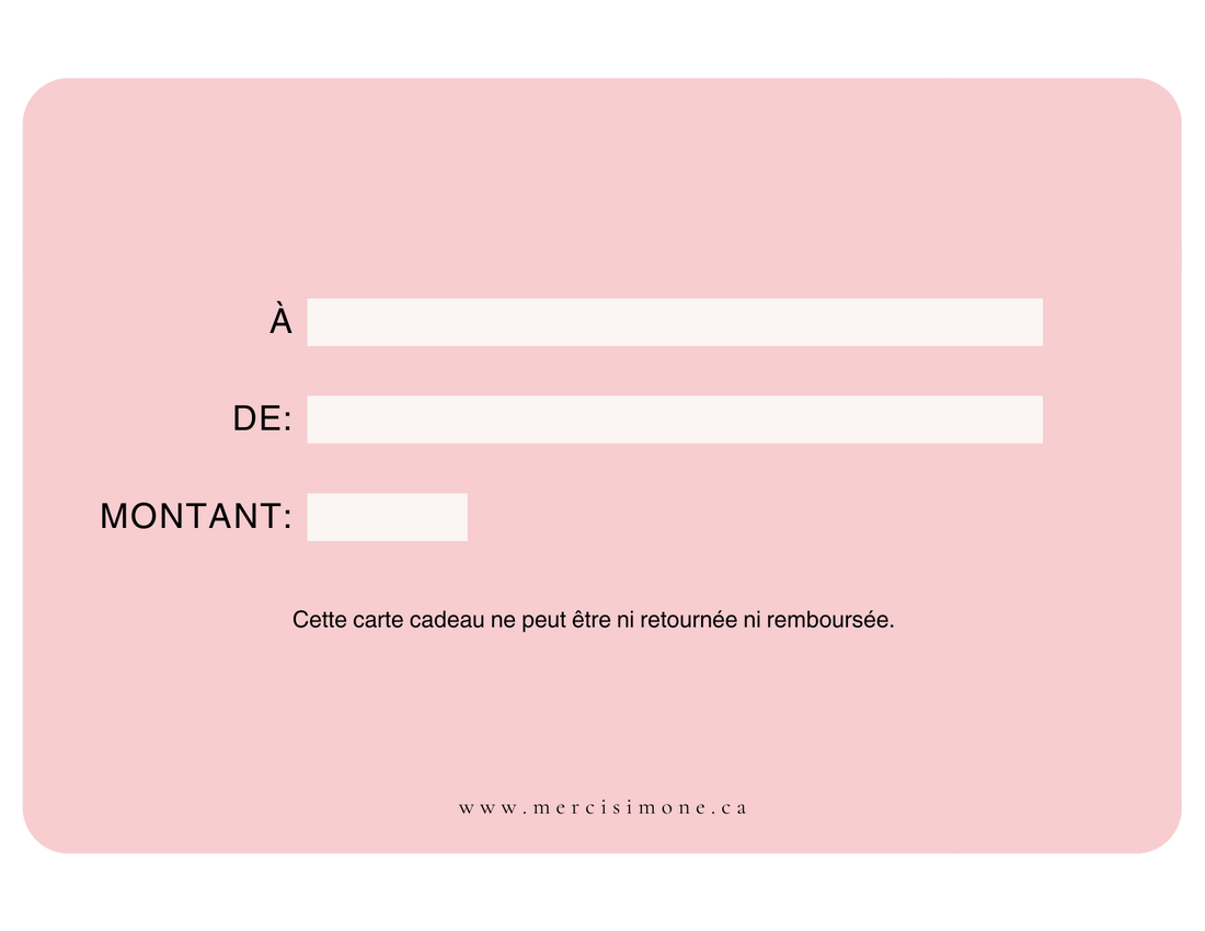 Carte Cadeau