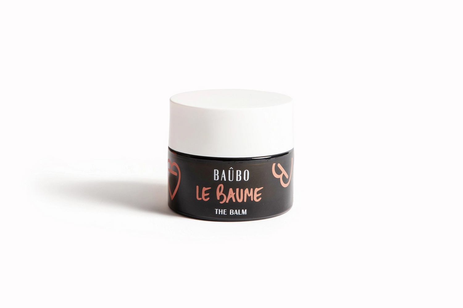 Product shot of Baubo Le Baume, formulated to soothe and nourish vulvar mucosa.