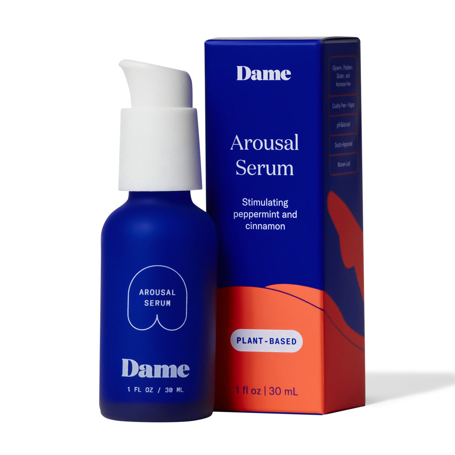 Dame arousal serum est un sérum végétalien, à base d'eau et au pH équilibré, qui réveille vos zones érogènes par un picotement chaud et accroît le plaisir.