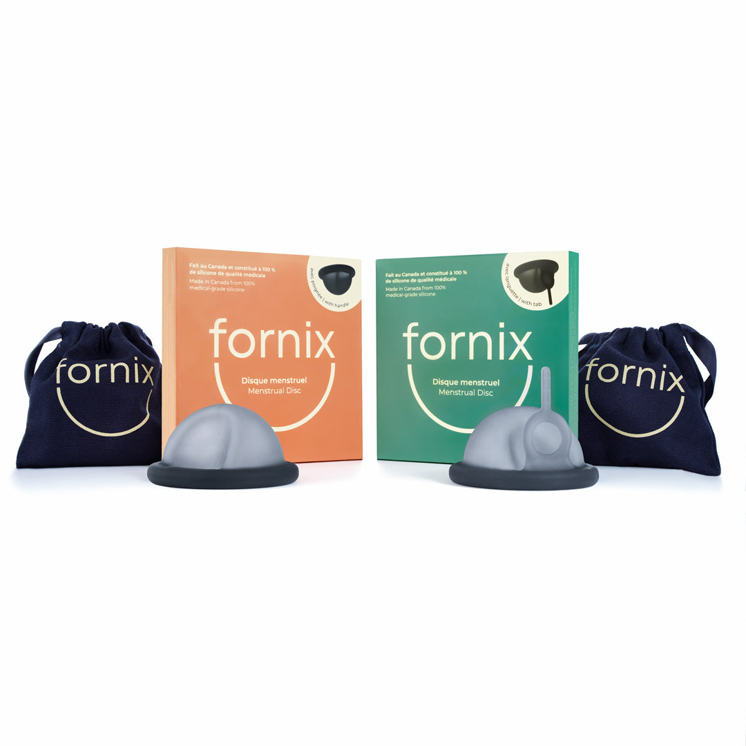 Collection de disques menstruels Fornix avec emballage